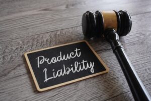Judge gavel and text PRODUCT LIABILITY on table. Judge gavel and text PRODUCT LIABILITY on table.