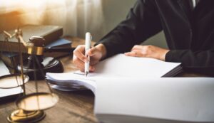 Law theme, mallet of the judge, law enforcement officers, evidence-based cases Law theme, mallet of the judge, law enforcement officers, evidence-based cases