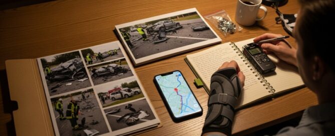 collecting evidence for injury lawsuit