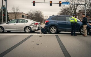 what happens if you are partially at fault accident