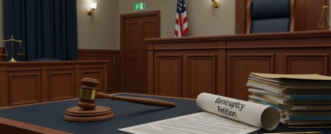 what happens if defendant files bankruptcy