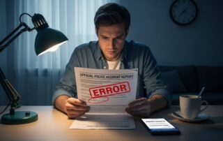 what happens if accident report is incorrect