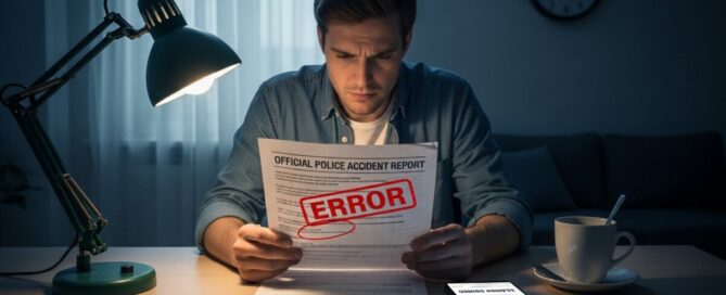 what happens if accident report is incorrect