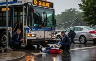 what happens if accident involved public transportation