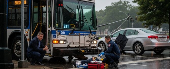what happens if accident involved public transportation