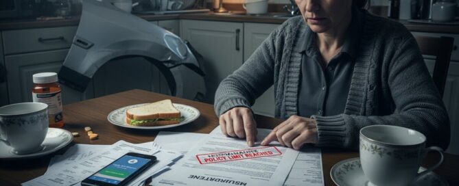 what happens if injury claim exceeds policy limit