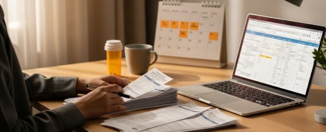what is the best way to track medical bills for injury claim