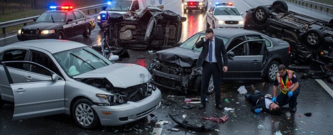 what happens if accident involved multiple vehicles