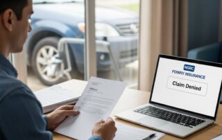 what happens if accident claim is rejected by insurer